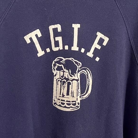 Steel City TGIF Oversized Crewneck Sweatshirt - Picture 2 of 8